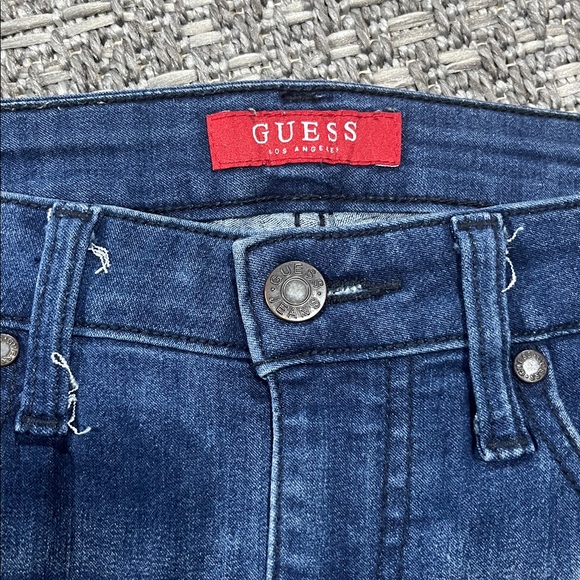 Guess | Distressed Cut Off Jeans - Picture 9 of 13
